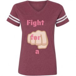 Ladies Relaxed Fit Vintage Sports Tee