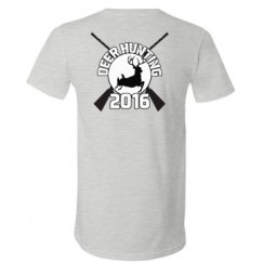 Unisex V-Neck Jersey Tee