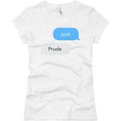 Ladies Slim Fit Basic Promo Jersey Tee