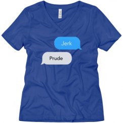 Ladies Relaxed Fit V-Neck Tee