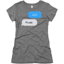 Ladies Slim Fit Super Soft Triblend Tee