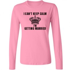 Ladies Relaxed Fit Basic Long Sleeve Tee