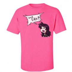 Unisex Ultra Cotton Safety Neon Crewneck Tee