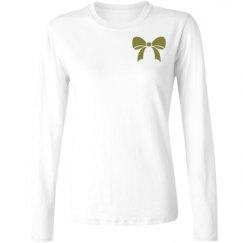 Ladies Relaxed Fit Basic Long Sleeve Tee