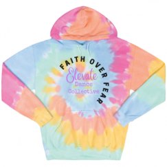 Unisex Tie-Dye Fleece Hoodie