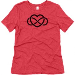 Ladies Relaxed Fit Super Soft Triblend Tee