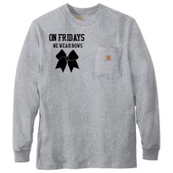 Unisex Carhartt Pocket Long Sleeve Tee