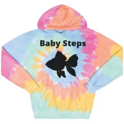 Unisex Tie-Dye Fleece Hoodie