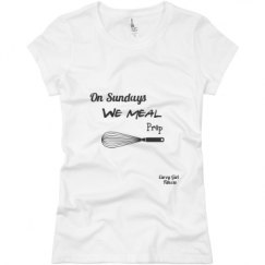Ladies Slim Fit Basic Promo Jersey Tee