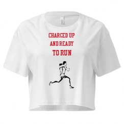 Ladies Festival Cali Crop Top Tee