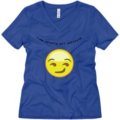 Ladies Relaxed Fit V-Neck Tee