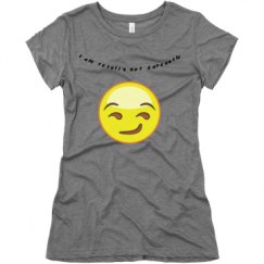 Ladies Slim Fit Super Soft Triblend Tee