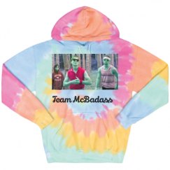 Unisex Tie-Dye Fleece Hoodie