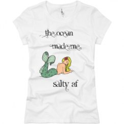 Ladies Slim Fit Basic Promo Jersey Tee