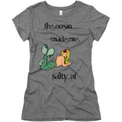 Ladies Slim Fit Super Soft Triblend Tee