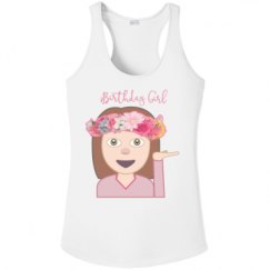 Ladies Athletic Performance Racerback Tank