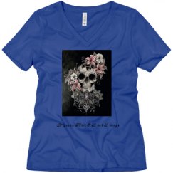 Ladies Relaxed Fit V-Neck Tee