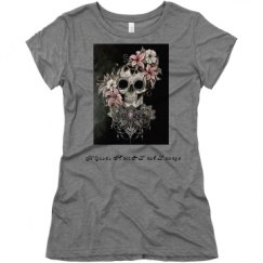 Ladies Slim Fit Super Soft Triblend Tee