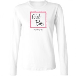 Ladies Relaxed Fit Basic Long Sleeve Tee