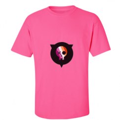 Unisex Ultra Cotton Safety Neon Crewneck Tee