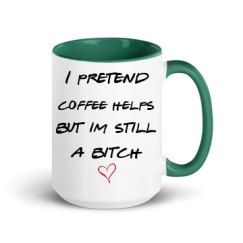 15oz Ceramic Mug with Color Inside