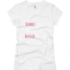 Ladies Slim Fit Basic Promo Jersey Tee