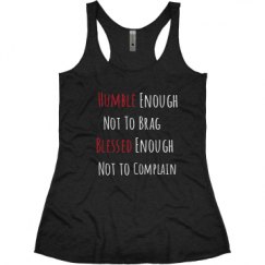 Ladies Slim Fit Super Soft Racerback Triblend Tank