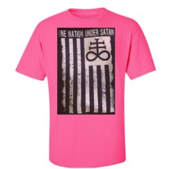 Unisex Ultra Cotton Safety Neon Crewneck Tee