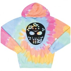 Unisex Tie-Dye Fleece Hoodie