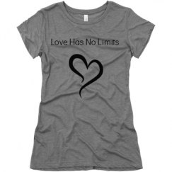 Ladies Slim Fit Super Soft Triblend Tee