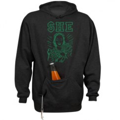 Unisex Beer Holder Tailgate Hoodie