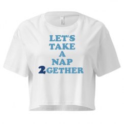 Ladies Festival Cali Crop Top Tee