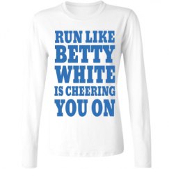 Ladies Relaxed Fit Basic Long Sleeve Tee