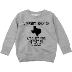 Toddler Crewneck Basic Promo Sweatshirt