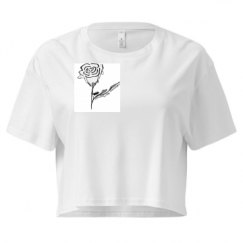 Ladies Festival Cali Crop Top Tee