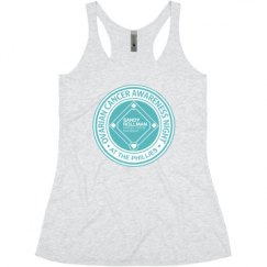 Ladies Slim Fit Super Soft Racerback Triblend Tank