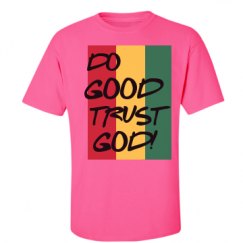 Unisex Ultra Cotton Safety Neon Crewneck Tee