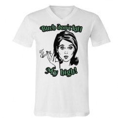 Unisex V-Neck Jersey Tee