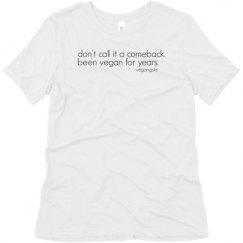 Ladies Relaxed Fit Super Soft Triblend Tee