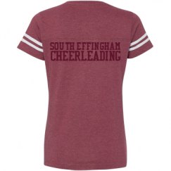 Ladies Relaxed Fit Vintage Sports Tee