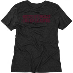 Ladies Relaxed Fit Super Soft Triblend V-Neck Tee