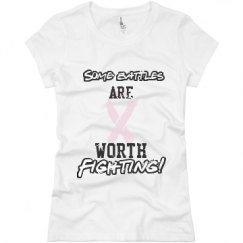 Ladies Slim Fit Basic Promo Jersey Tee