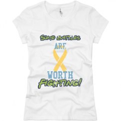 Ladies Slim Fit Basic Promo Jersey Tee