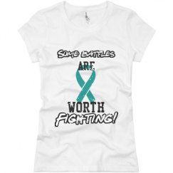 Ladies Slim Fit Basic Promo Jersey Tee