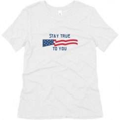 Ladies Relaxed Fit Super Soft Triblend Tee