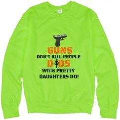 Unisex Neon Crewneck Sweatshirt