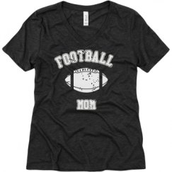 Ladies Relaxed Fit Super Soft Triblend V-Neck Tee