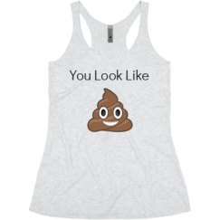 Ladies Slim Fit Super Soft Racerback Triblend Tank