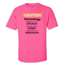 Unisex Ultra Cotton Safety Neon Crewneck Tee