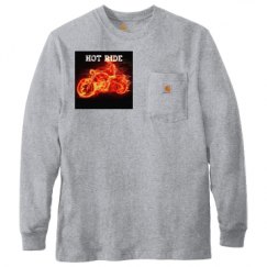 Unisex Carhartt Pocket Long Sleeve Tee